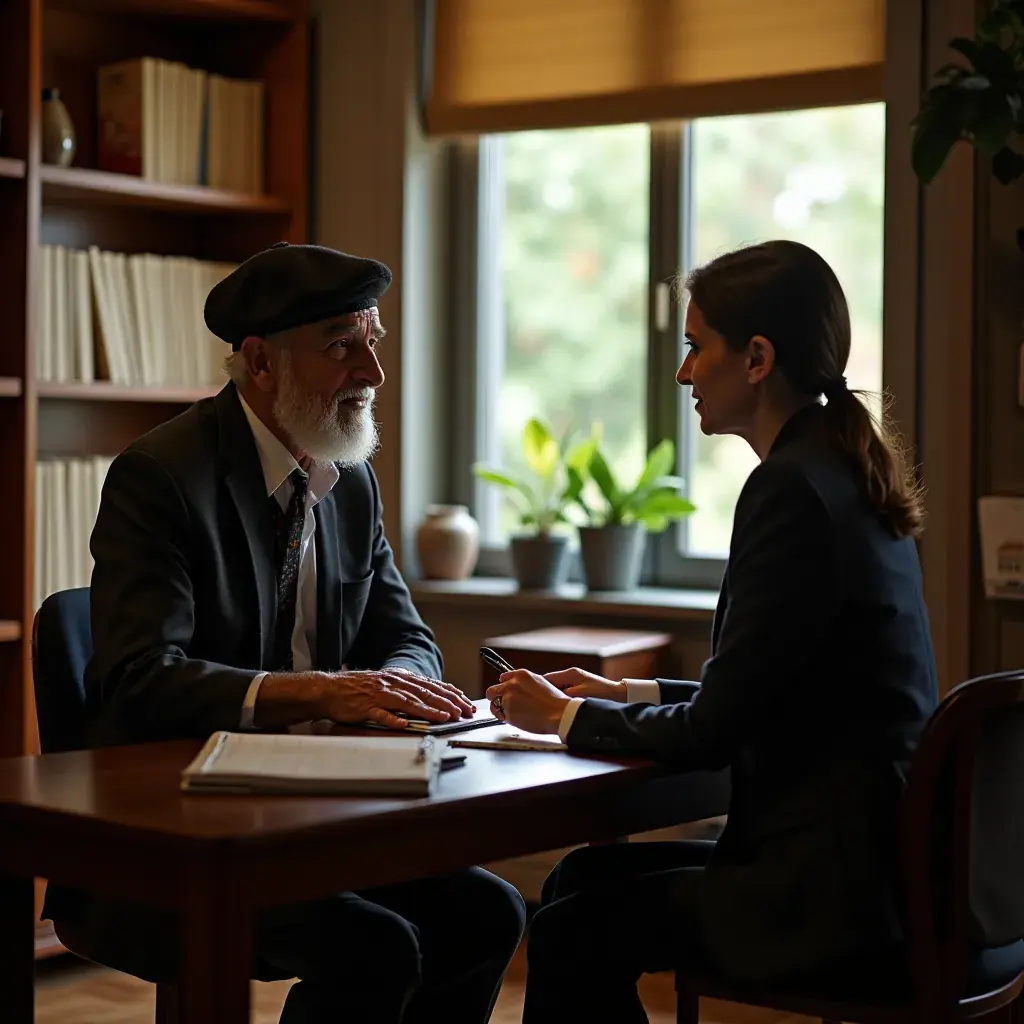 Strategic planning session with leadership team